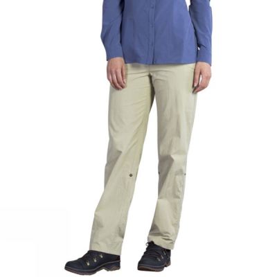 Pantalones ExOfficio Nomad Roll-Up Mujer Kaki Claro - Chile INR764902